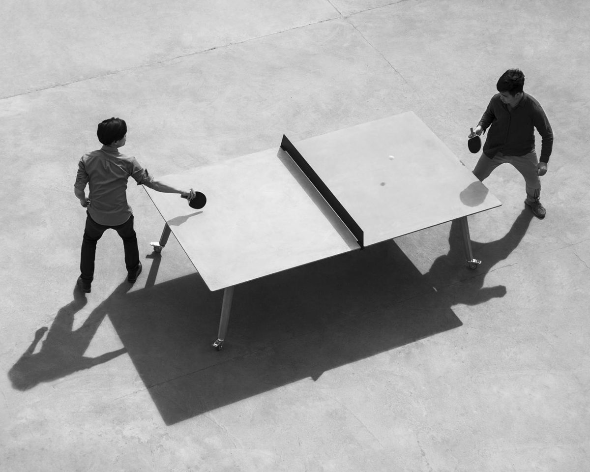 ZHONG Ping-Pong Table by Bentu Design