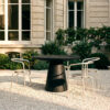 Amok Outdoor Round Table by Carmworks at Savannah Bay Gallery