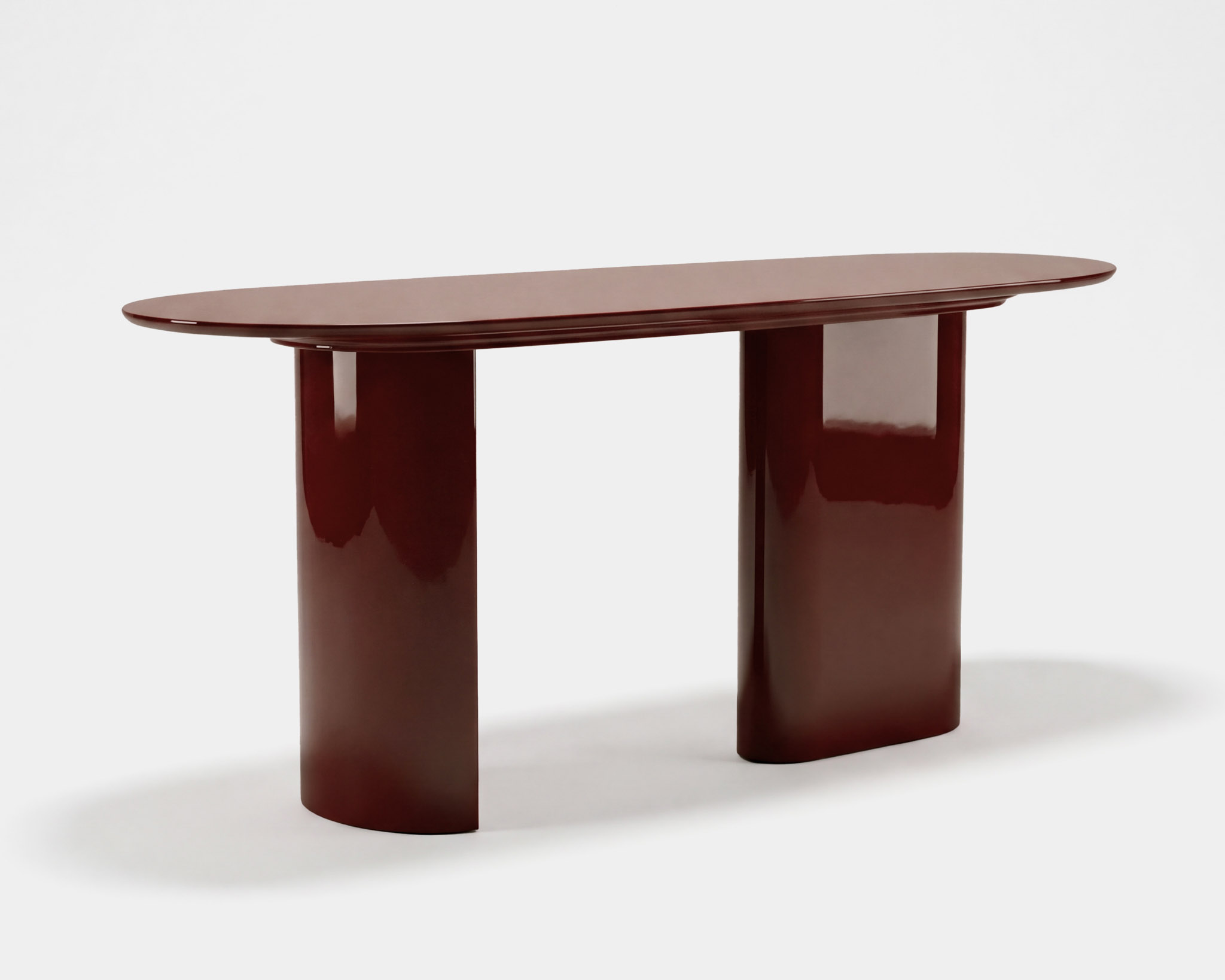 Large Tangent Console Oxblood