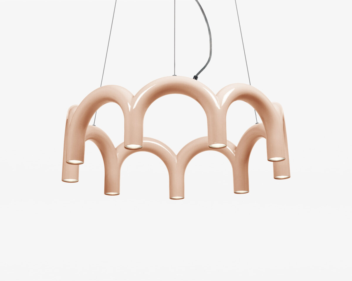 Chandelier Arch Circle 76 par Oblure