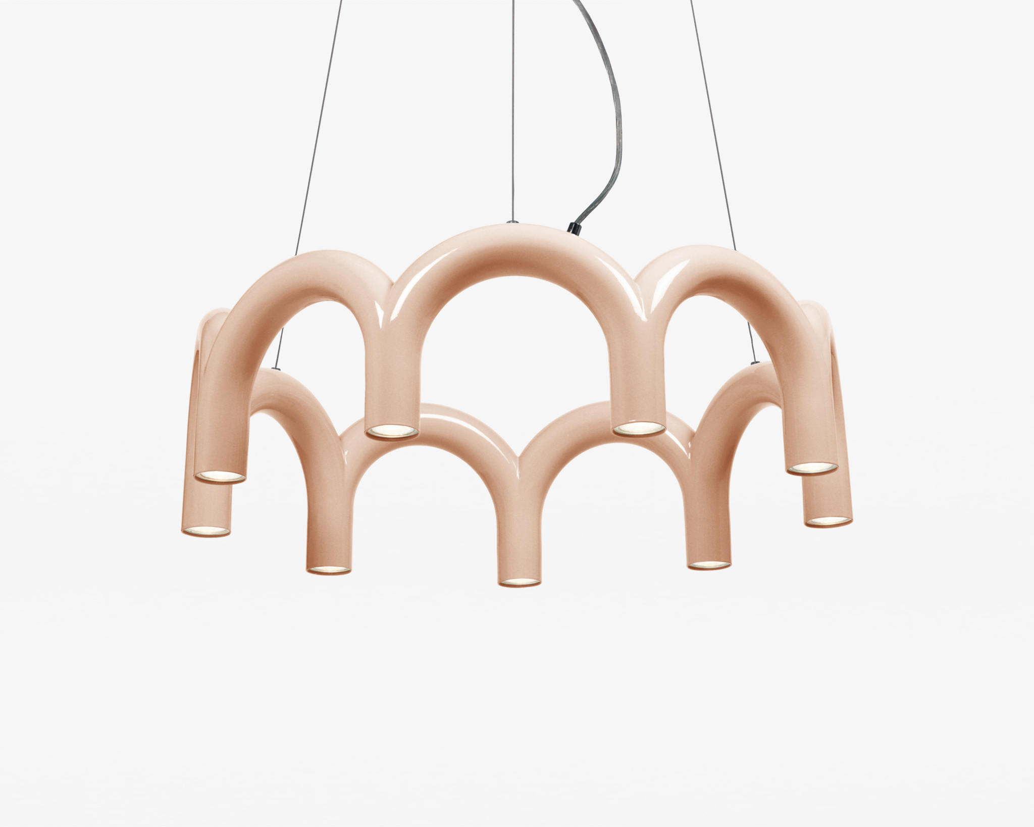 Chandelier Arch Circle 76 par Oblure 11