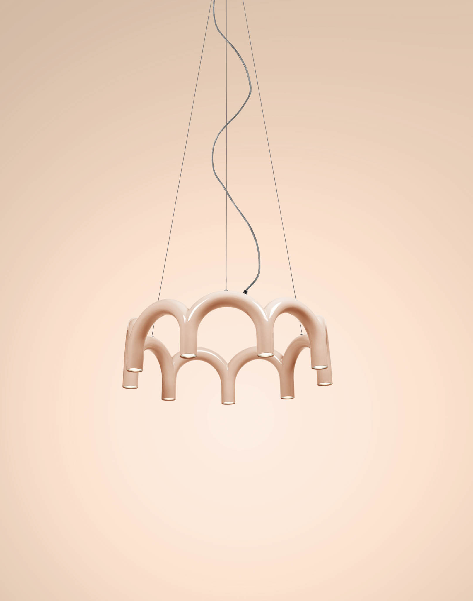 Chandelier Arch Circle 76 par Oblure 13