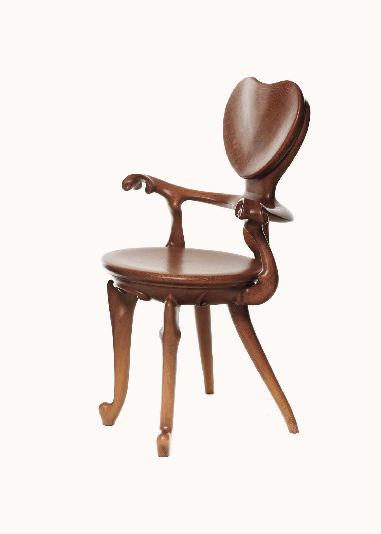 Calvet-Armchair-Antonio Gaudi-BD Barcelona-Savannah Bay Gallery Contemporary Signed Furniture-06